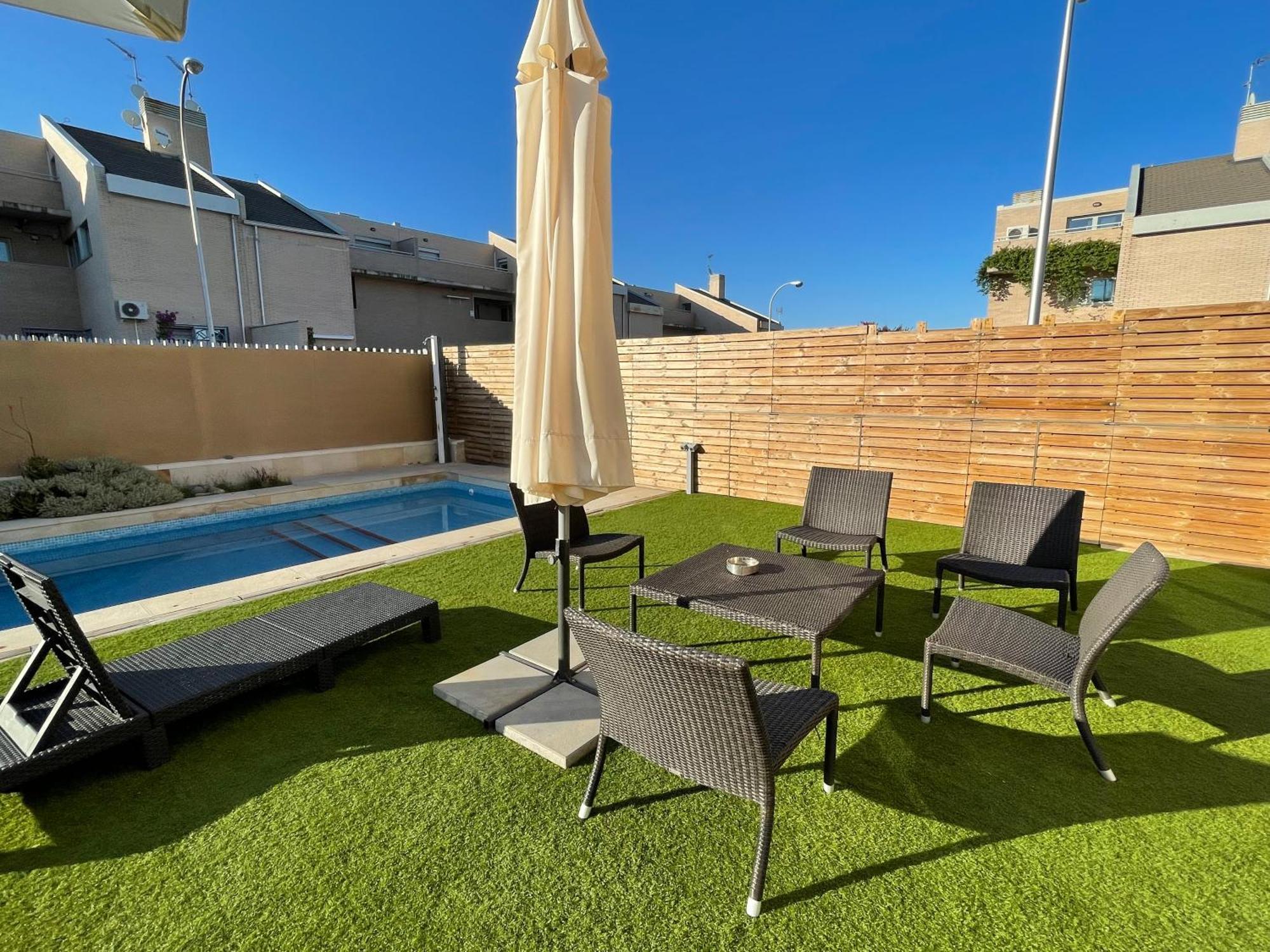 Valdevebas Chalet Con Piscina Madrid Exterior foto
