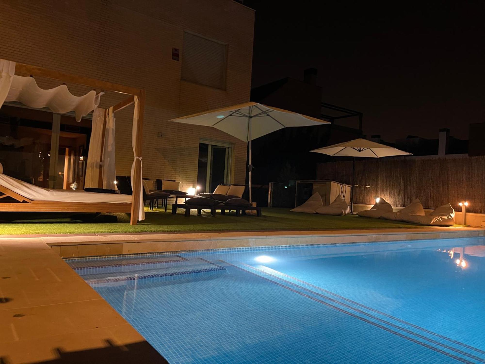 Valdevebas Chalet Con Piscina Madrid Exterior foto